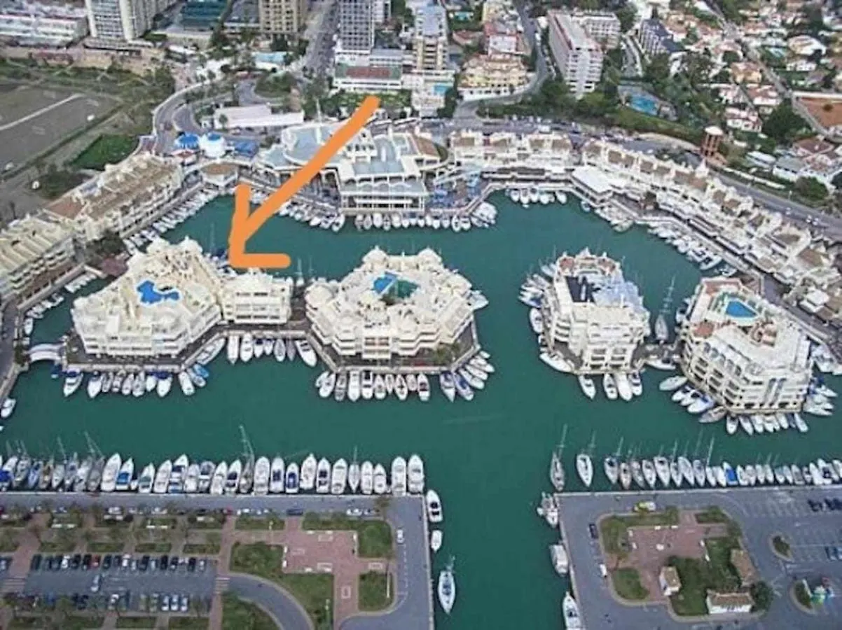 Apartmán Lujoso Apartamento En De La Isla De Puerto Marina Benalmádena